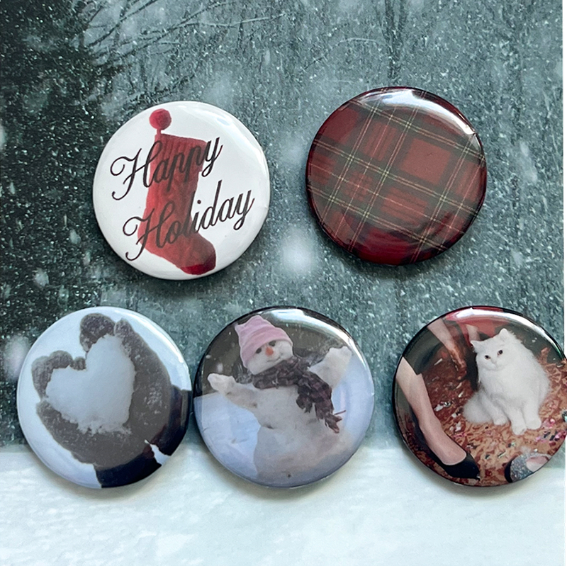 Holiday Pin Button Pack