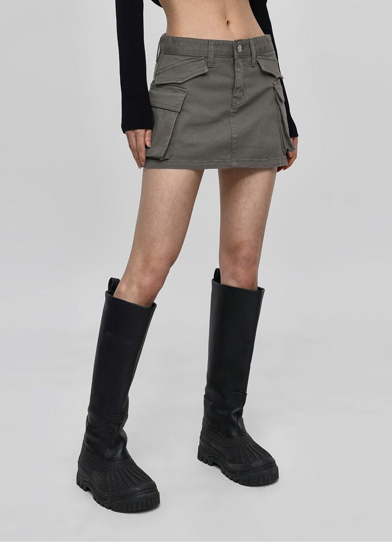 [MADE] Camels Cargo Skirt Pants