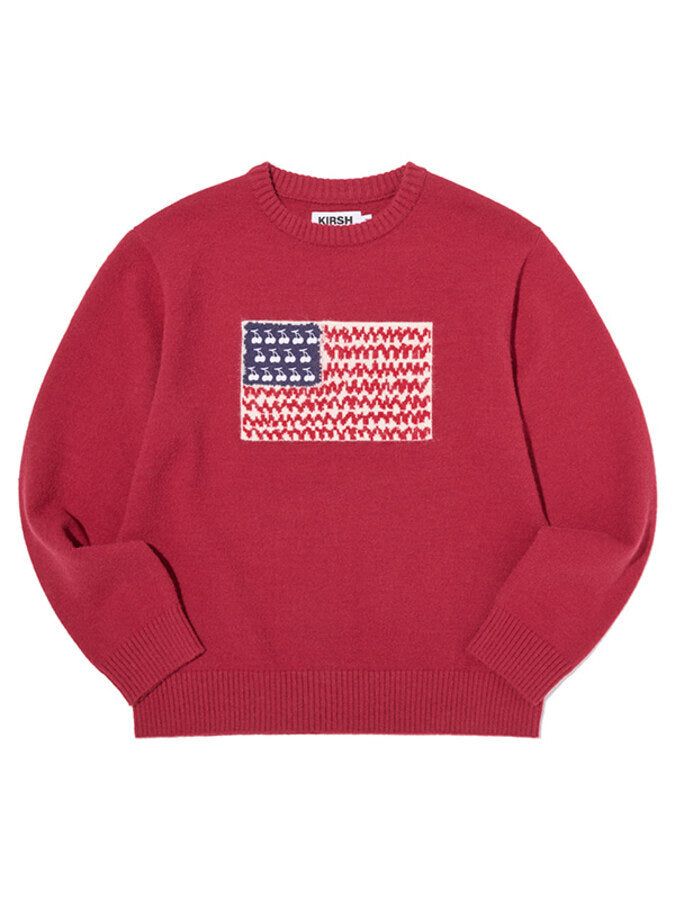 KIRSH（キルシー）の「チェリーUSA グラフィックプルオーバー【ダークピンク】（Tops）」