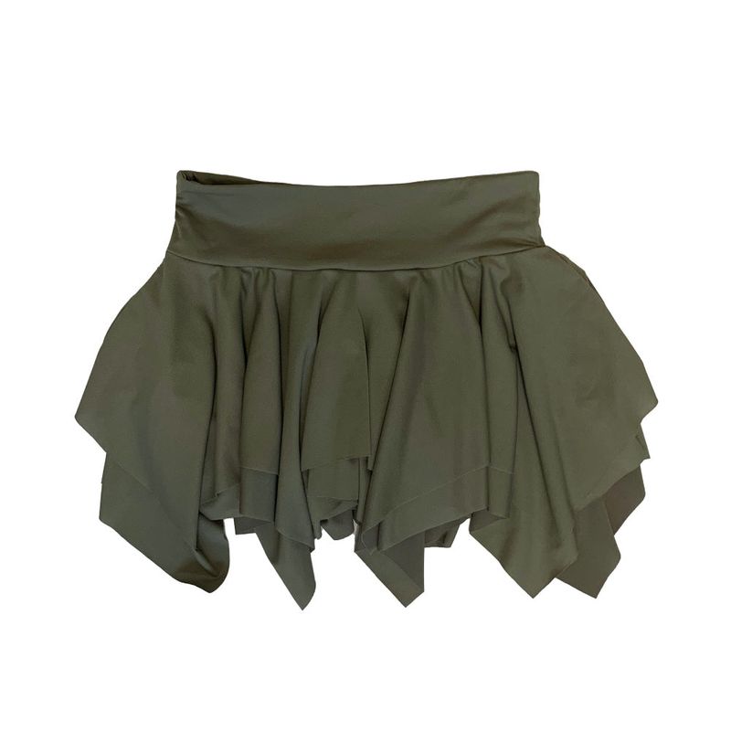 Flare cancan skirt