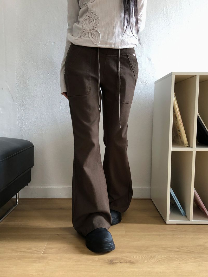 WONDER WONDER（ワンダーワンダー）の「ロイ ブーツカットパンツ（パンツ）」