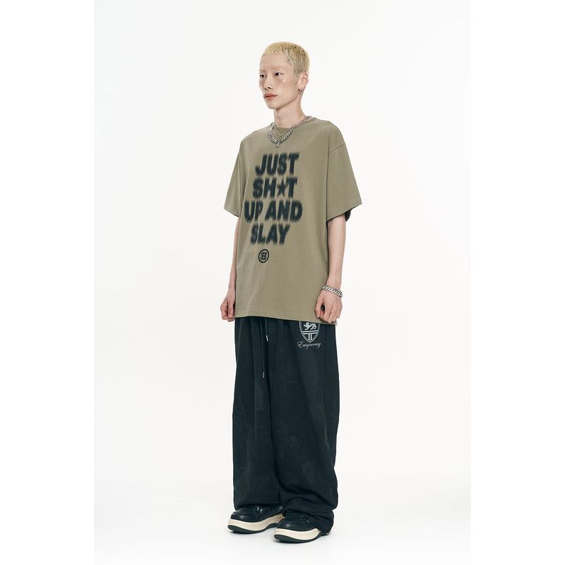 Kandi Blur Short Sleeve - Khaki