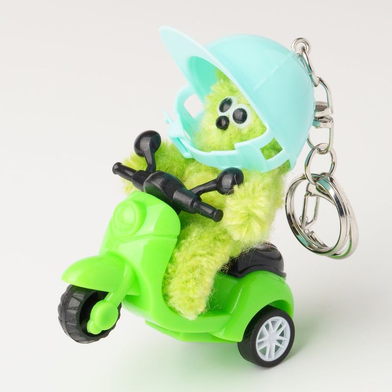 CUSTOMI（カストミ）の「バイカーモンスター キーチェーン グリーン（トイ/キーホルダー）」