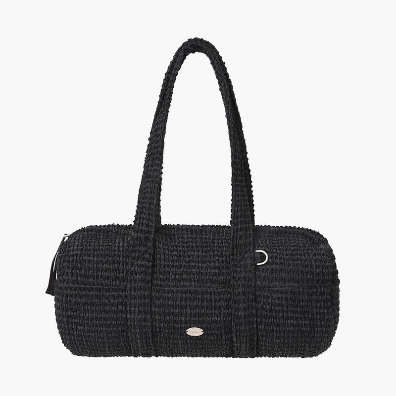 FABRIC DUFFEL BAG(BLACK)