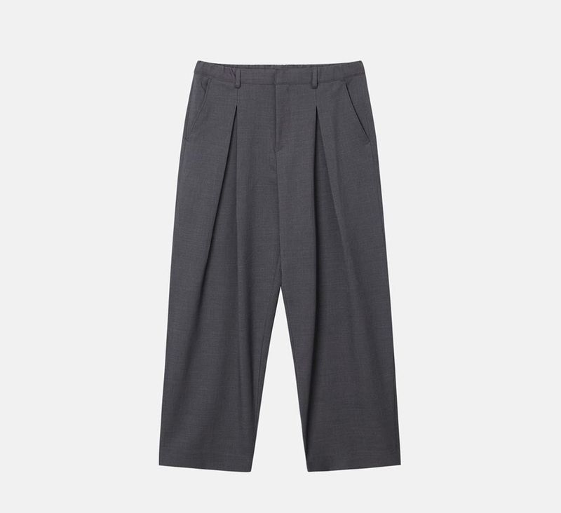 Pleddy Dear Each Tuck Slacks (3color)