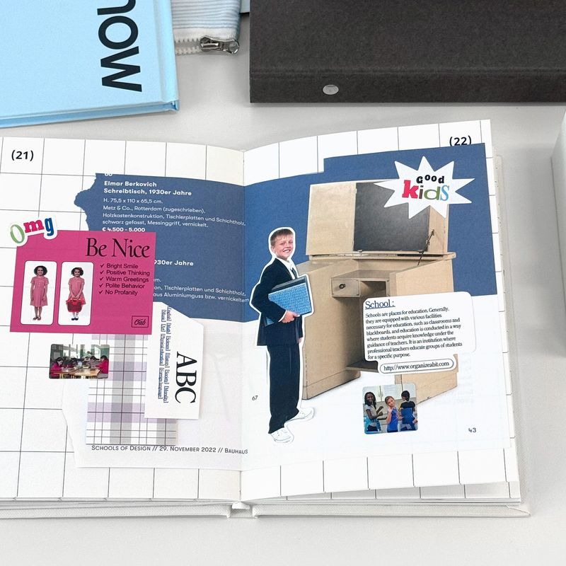 oab school pack / scrap sticker set