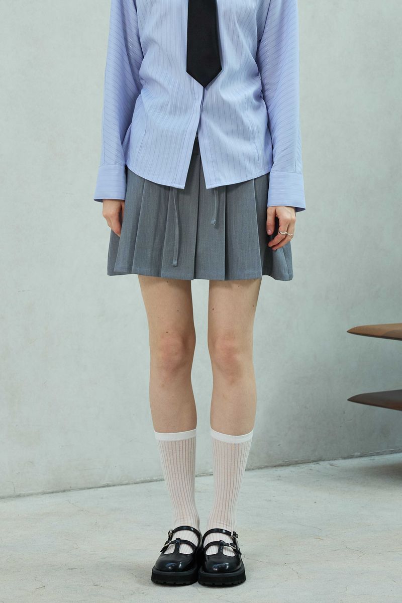 ARIKIM（アリキム）の「DOROTHY PLEATS SKIRT PANTS / GRAY（Skirts）」