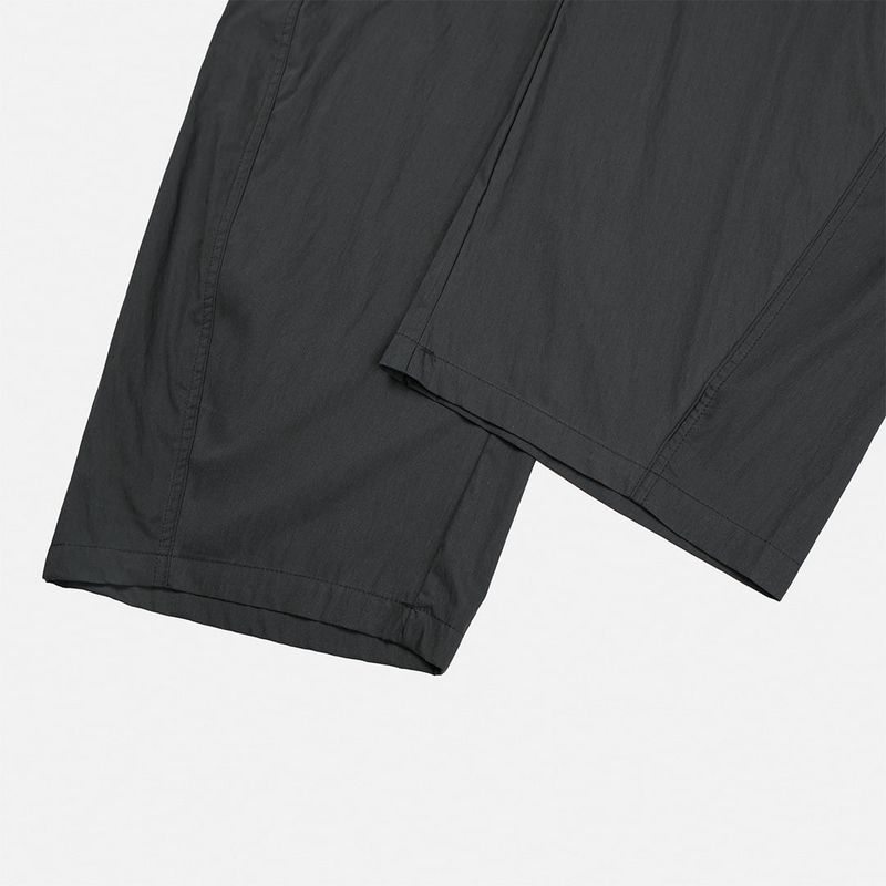 Brit light curved wide pants