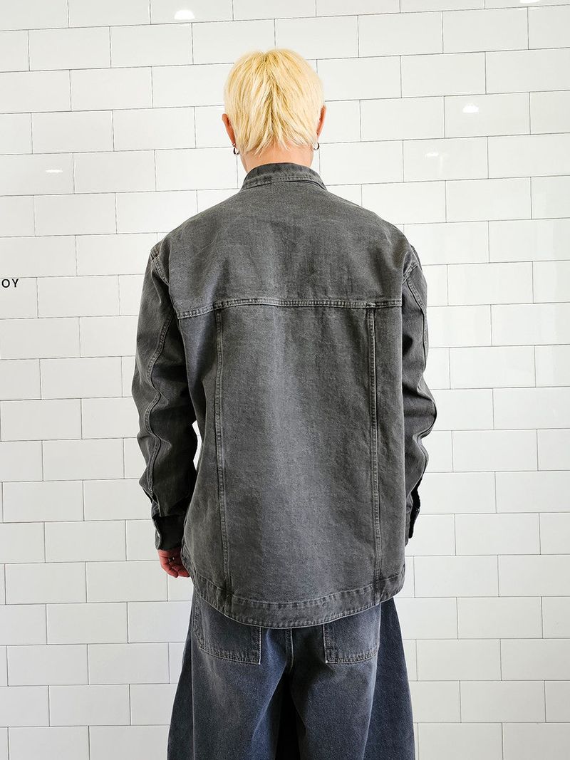 VENTIQUE Pigment Work Cotton Jacket 4color