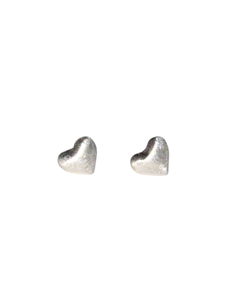 Sorbet heart earring (silver)