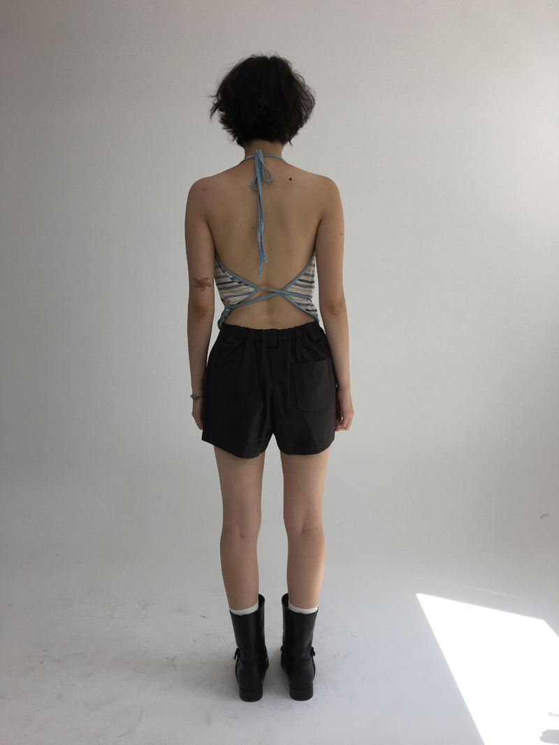 If Strap Halterneck Sleeveless (2color)