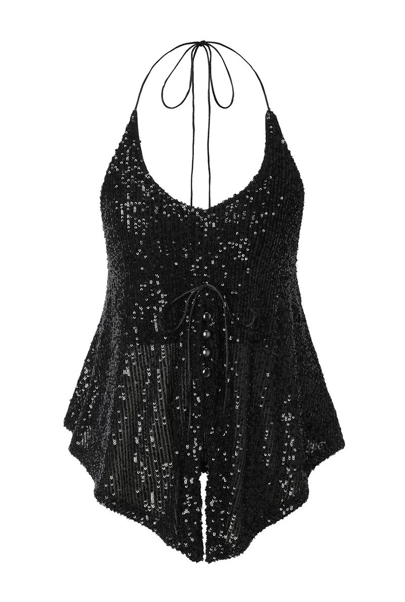 Aurora top - black