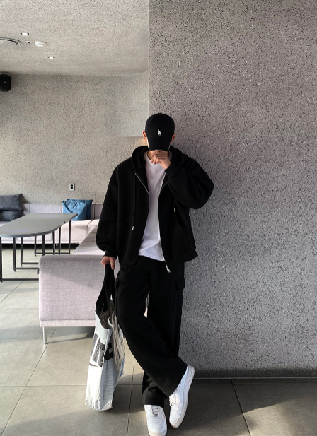 【Setup】Urban Double Middle Finger Overfit Hooded Cargo Training Set