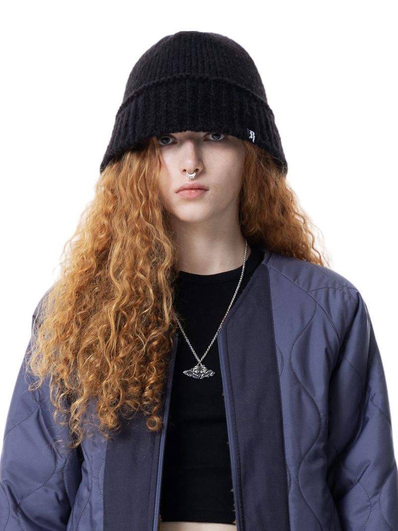 ALPACA WOOL LOOSE BEANIE