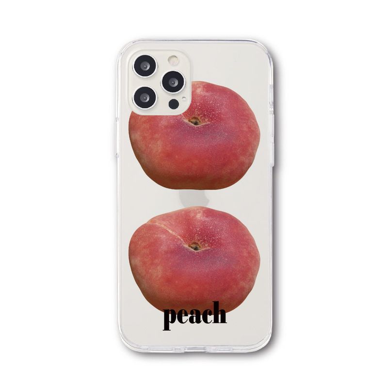 PHONO PHONO(フォノフォノ)の「PEACH PHONE CASE (JELLY TYPE)(Smartphone Accessories)」