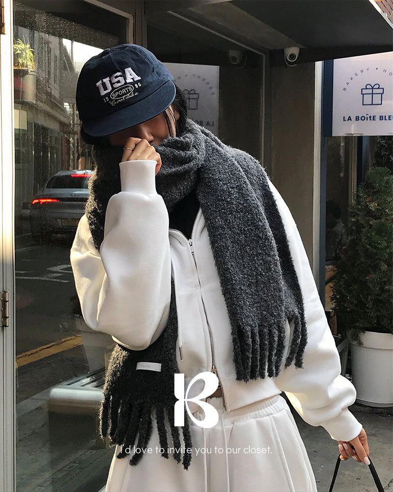 [ORIGINAL] Tibet 2-Way Cropped Hood Zip-Up