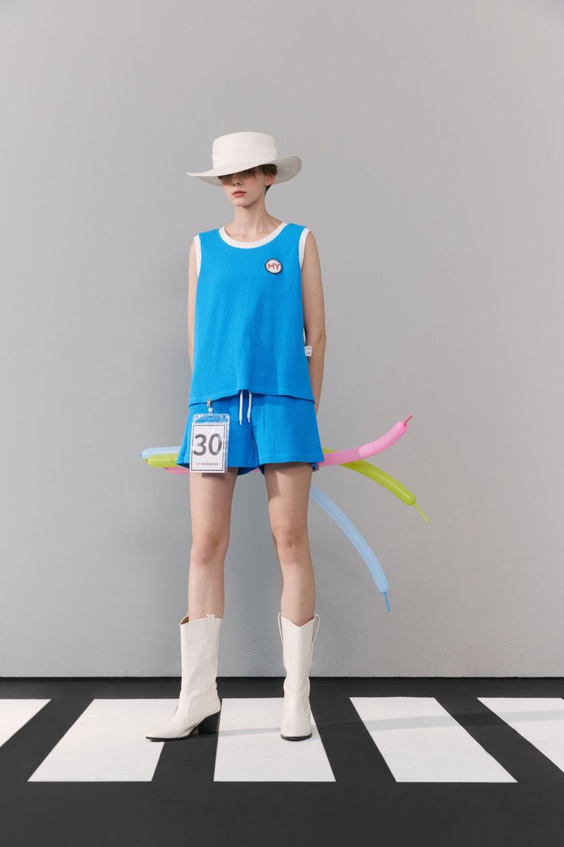 ROMANCHIC(ロマンシック)の「Waffle shorts(Pants)」