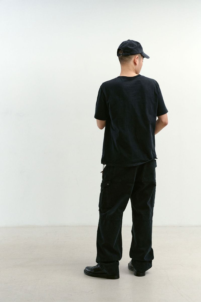Mixed Fabric m65 Pants (Washed Black)