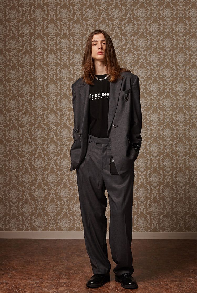 Buckle suit jacket