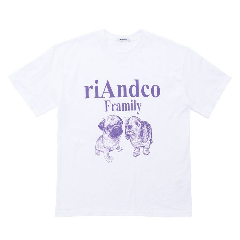 riandco（リアンドコ）の「フラミリー TEE（トップス）」