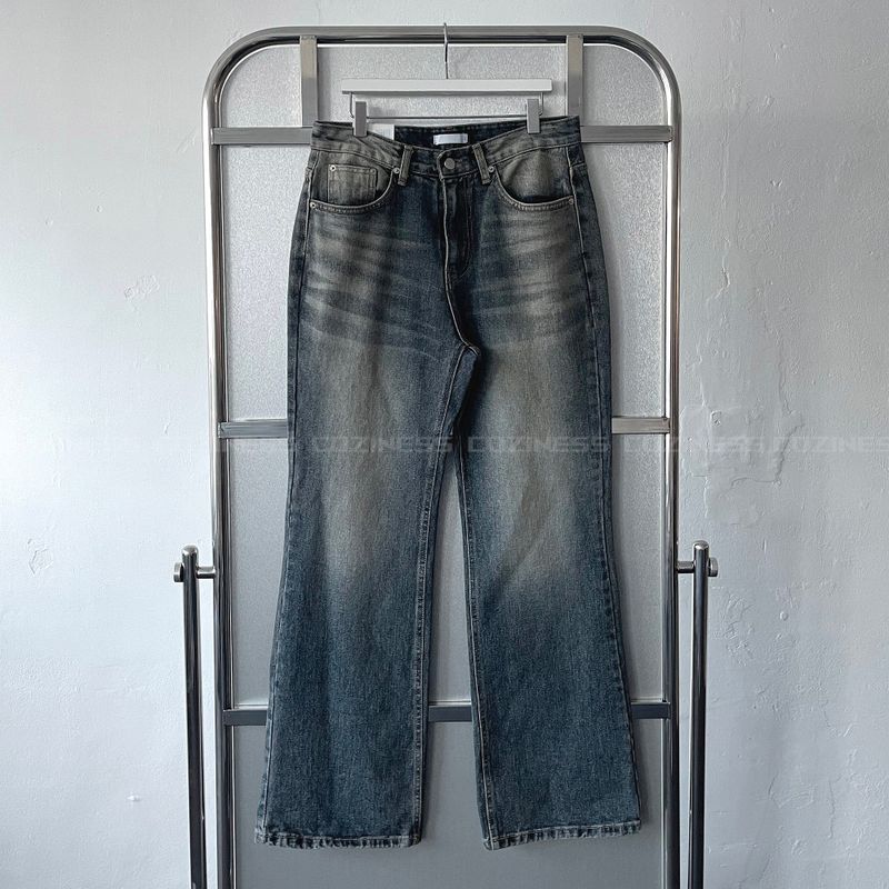 NOS103 Cat Blue Bootcut Denim (S ~ L)