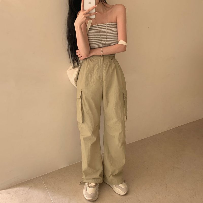  [Short, Long / Two-Way] PARASUIT STRING CARGO PANTS