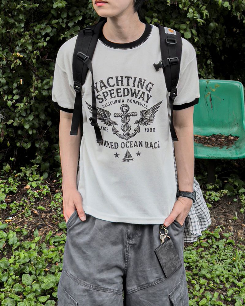 VELORA REGULAR RINGER SHORT SLEEVE