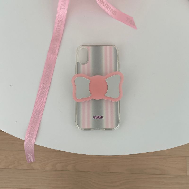 [MADE] Mirror Tok_Big pink ribbon mirror tok_Basic Smart Talk