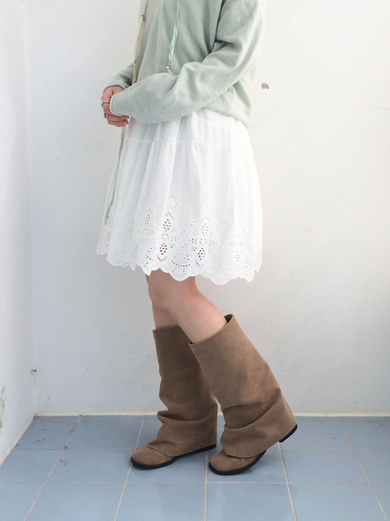 Soft V-neck Layered Knitwear