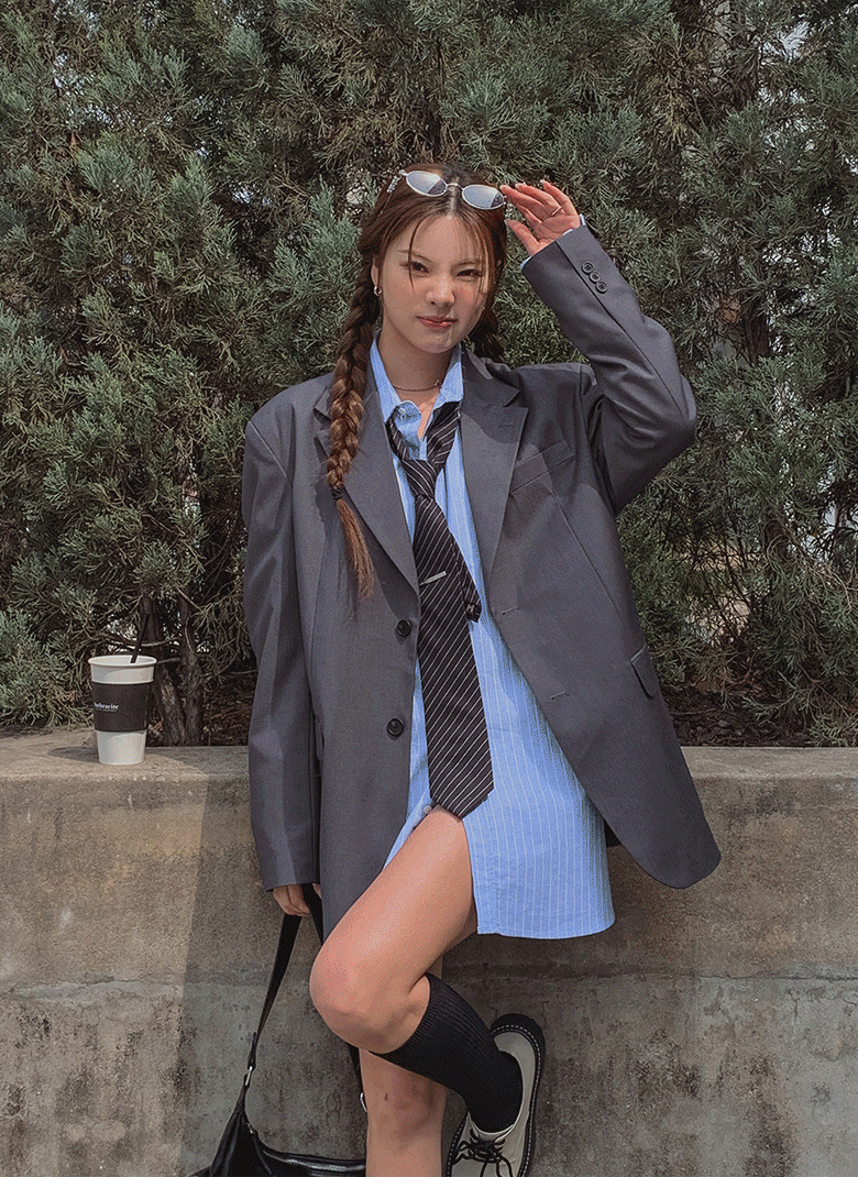 ULAN(ユレン)の「イーデンシングルオーバーブレザー(Jackets/Outerwear)」