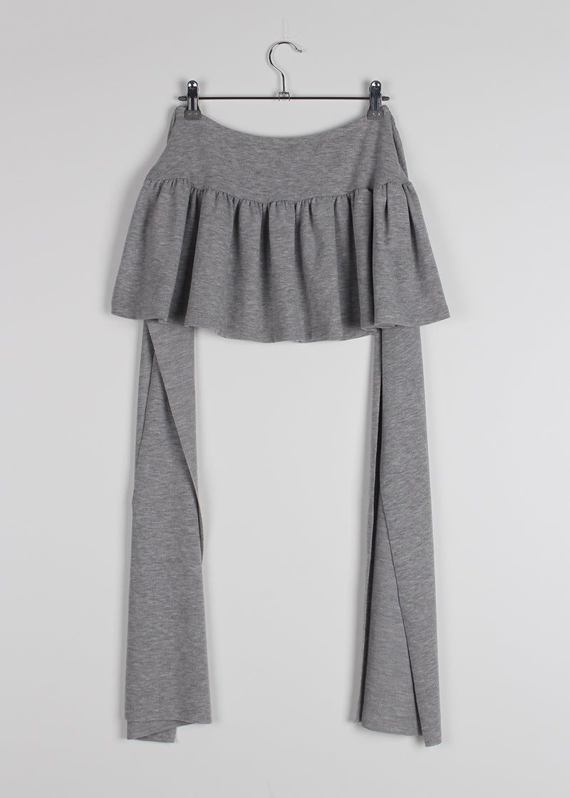 FLARE TIE SKIRT