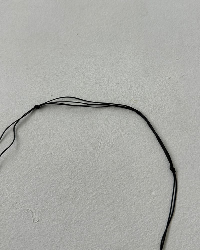 Nabi Ethnic Gemini String Adjustable Knot Necklace