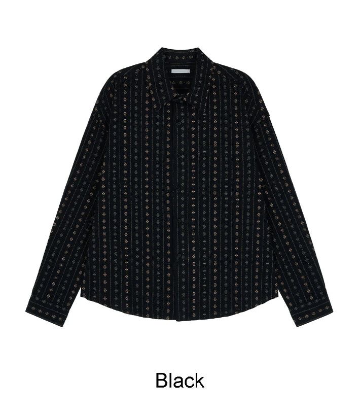 Reed Flower Crop Shirt