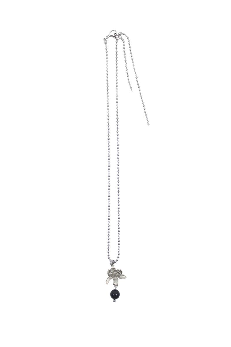 紅煙 Suryeon necklace (2way) (Black/Blue)