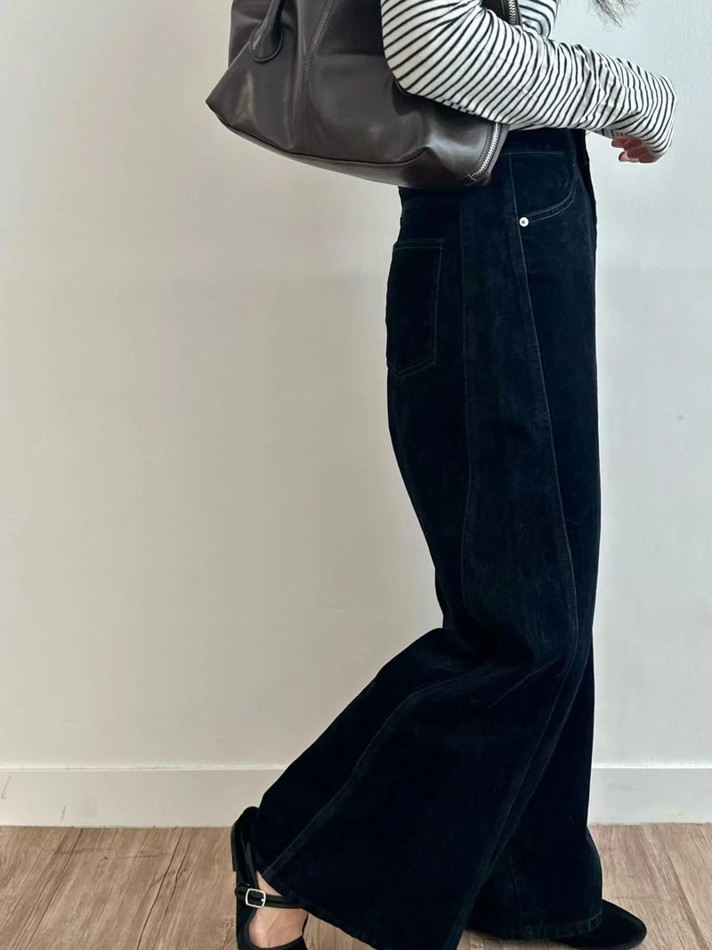 Fall Velvet Wide-Leg Pants - 2 colours