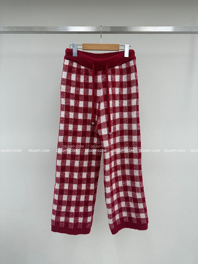 Anvely Checkered Sleep Pajamas Set