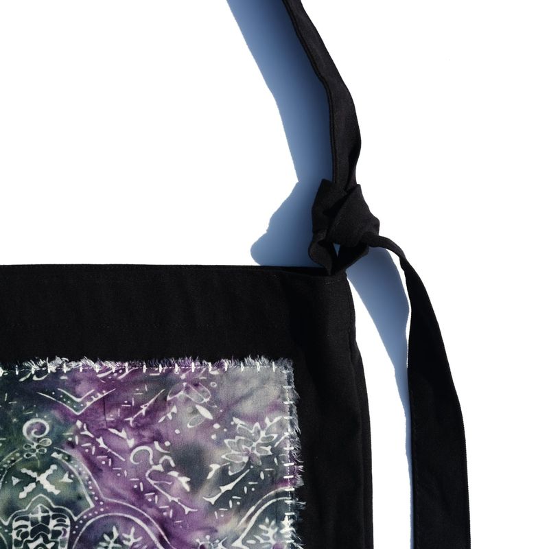 [Patchwork Canvas Bag] Yoga - The Milky Way