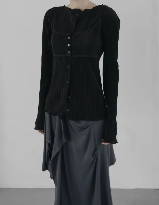Pinched Draping Skirt
