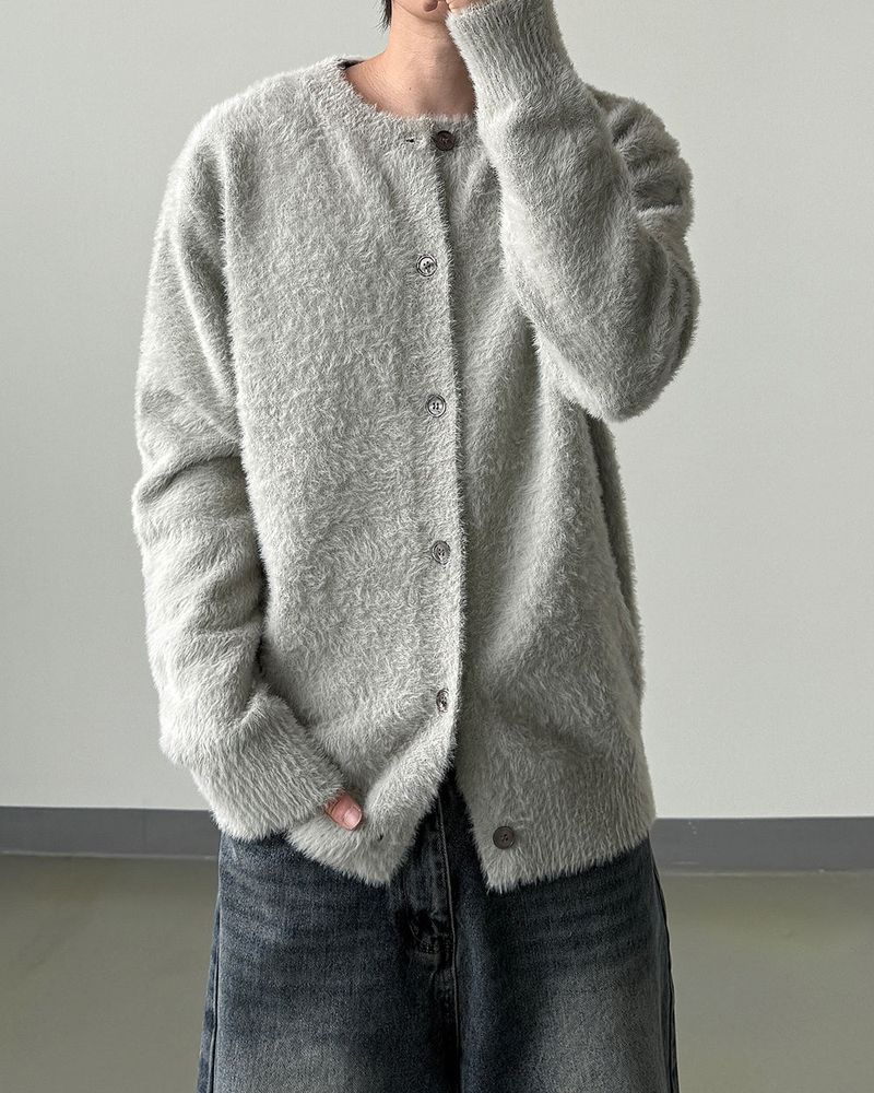 Halo Angora Round Cardigan