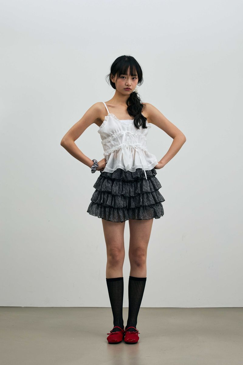 GENIE SLEEVELESS TOP / WHITE