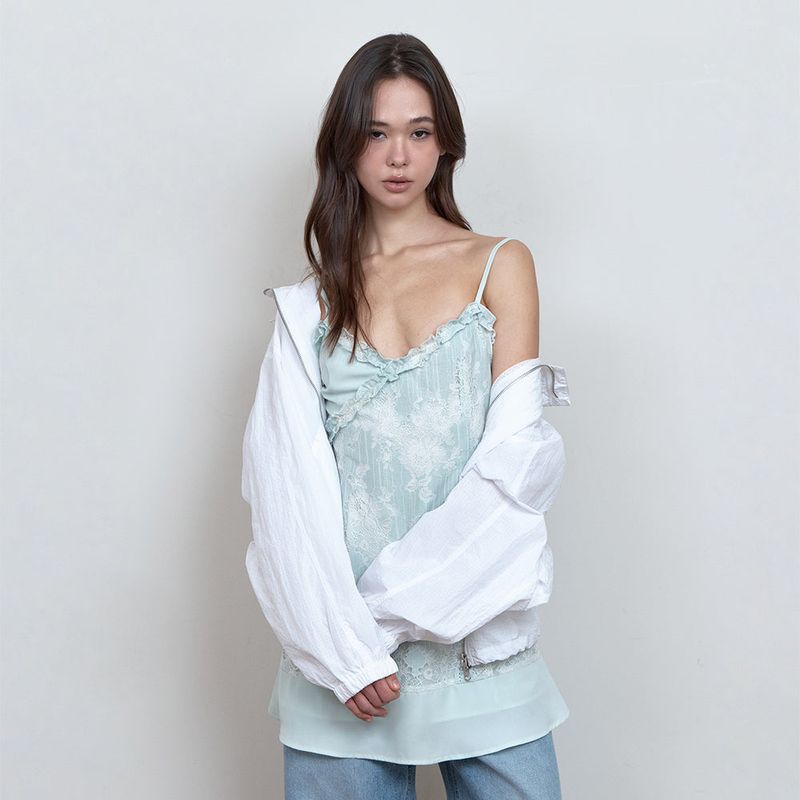 C ROUNDED PANEL CHECK JUMPER_WHITE