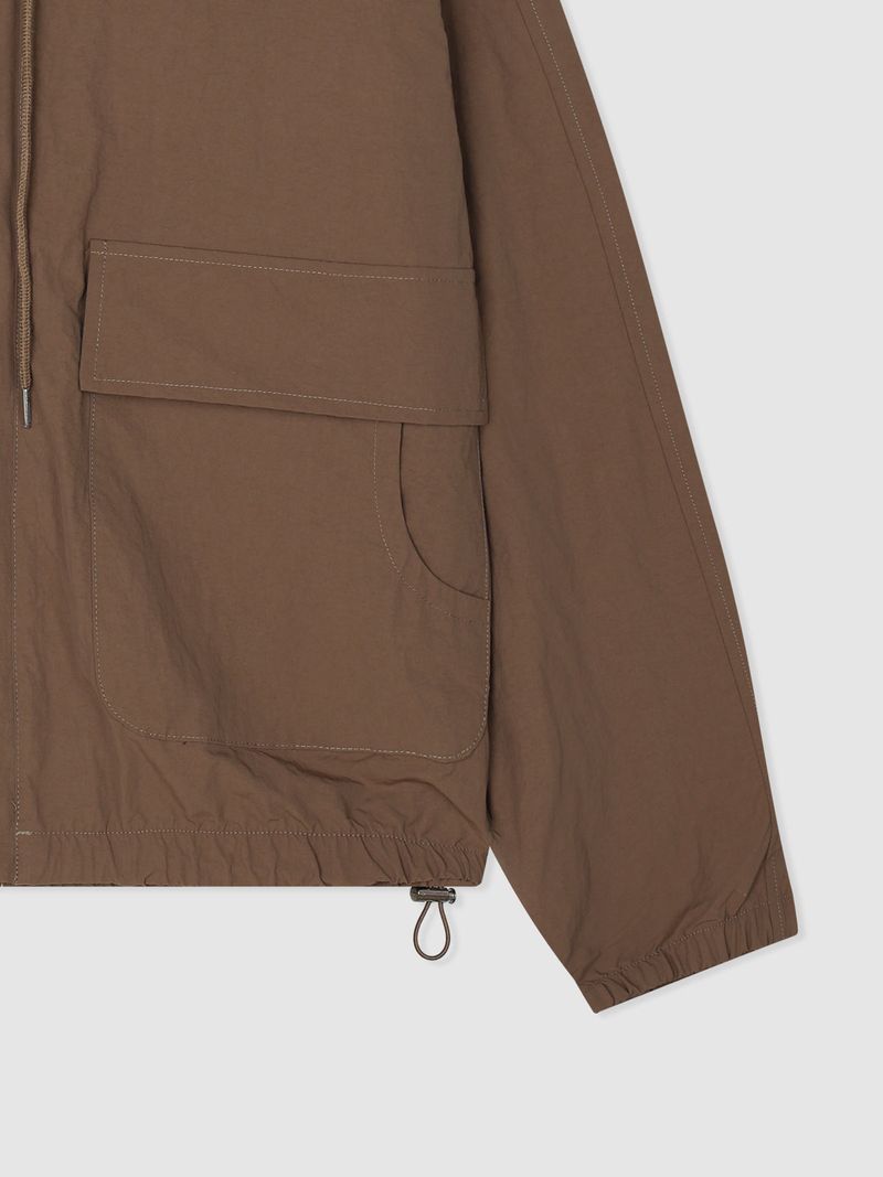 Uchi High Neck Windbreaker 4C