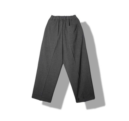 Dainel Two-Tuck Wide Slacks
