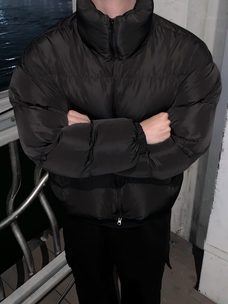 Romantic Cropped Puffer Jacket