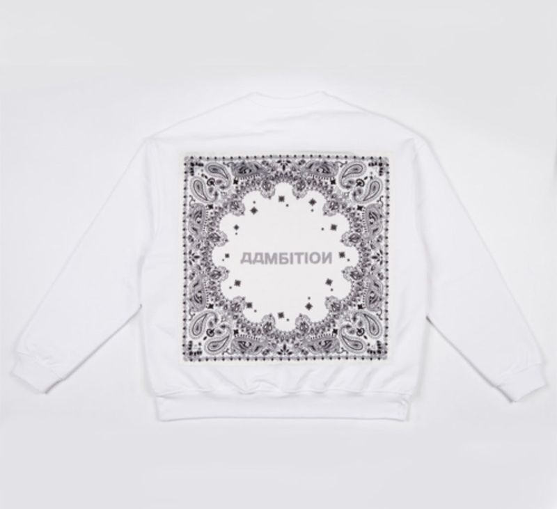 AAMBITION（アアンビション）の「paisley sweattop white（Tops）」