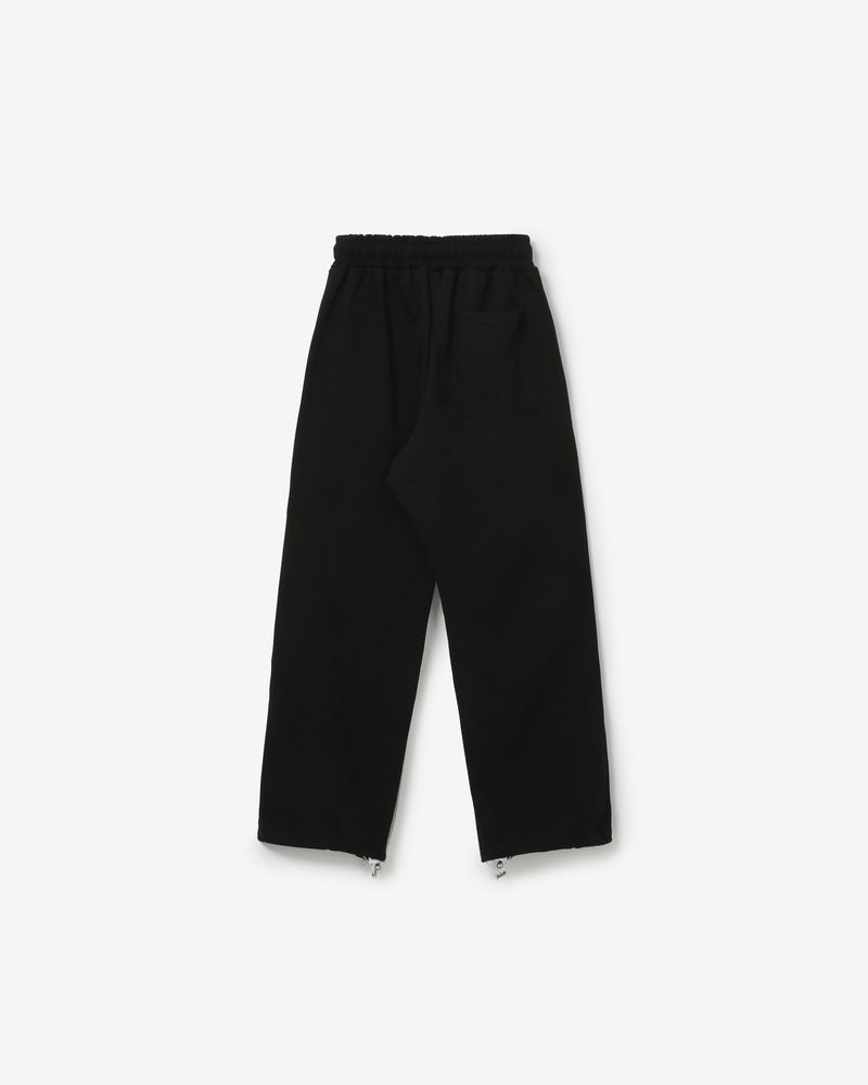Calico set-up pants [ black ]