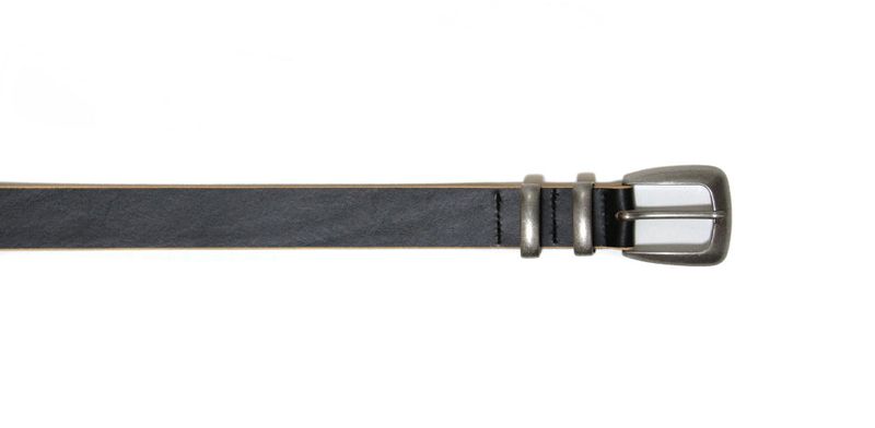 LMN Authentic 30 mm Double Leather Belt (black)
