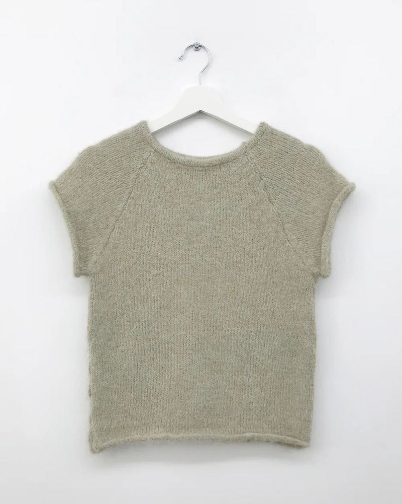 Yorin button half knit (3color)