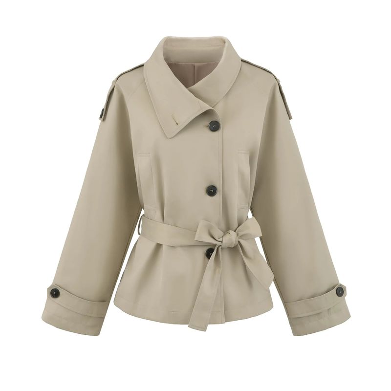 Chloe Belted Short Trench Coat