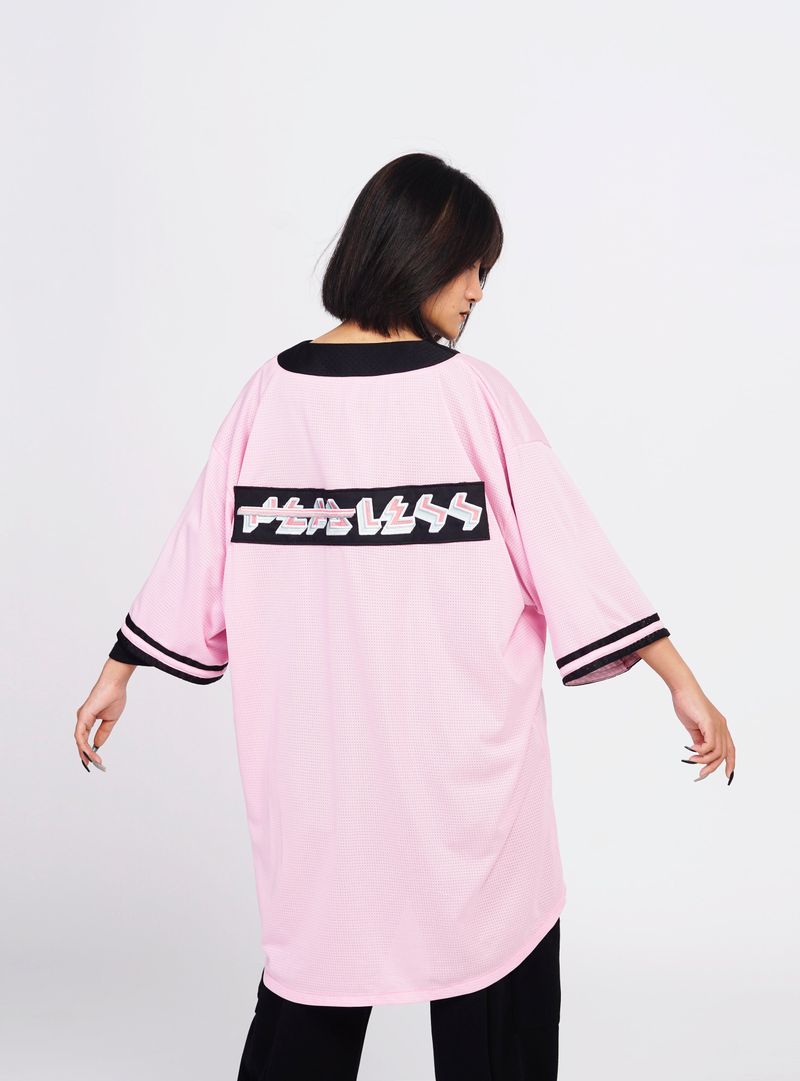 BIG JERSEY Pink Dolphin